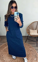 Vestido Veronica em Moletom