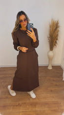 Vestido Veronica em Moletom