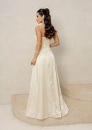 Vestido Longo Strapless