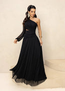 Vestido Longo Tule Nula