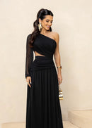 Vestido Longo Tule Nula
