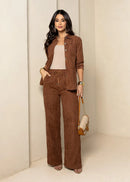Conjunto Cotelê Soft Premium