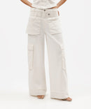 Conjunto em Sarja Wide Lag e Corset