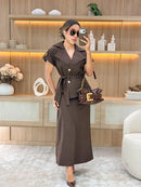 Conjunto alfaiataria | com cinto