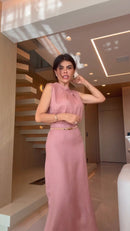Vestido tubinho 100% Linho