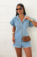 Macaquinho Jeans Briv