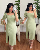 Vestido MIDI tubinho