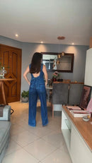 Calça com Colete Bordado Luiza