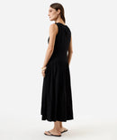 Vestido Midi de Viscose com recortes
