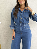 Macacão Jeans Blanche