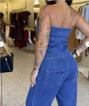 Macacão Jeans Pamela