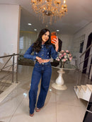 Calça Jeans Escuro Nina