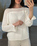 Blusa Biamar Ponto Vazado