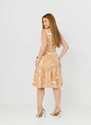 Vestido Ivy - Crepe Duna Estampado