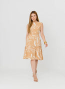 Vestido Ivy - Crepe Duna Estampado