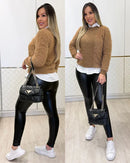 Blusa tricô Rebeca
