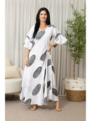 Vestido Linho Italiano Paola