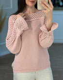 Blusa Biamar Ponto Vazado
