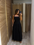 Vestido em Linho Sarjado Mary