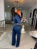 Calça Jeans Escuro Nina