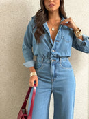 Macacão Jeans Blanche