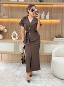 Conjunto alfaiataria | com cinto