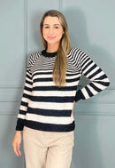 TRICOT MOUSSE LISTRADO
