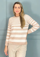 TRICOT MOUSSE LISTRADO