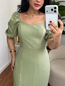 Vestido MIDI tubinho