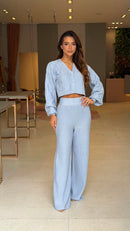 Conjunto Tricot Mônaco
