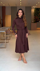 Vestido Lanzinha Plissado