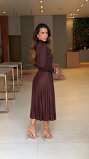 Vestido Lanzinha Plissado