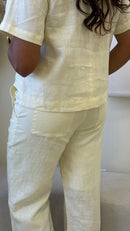 Calça Blue 100% Linho