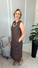 Vestido Regatão em Linho Nobre