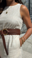 Vestido Greice 100% Linho