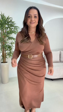 Vestido Rebeca com cinto