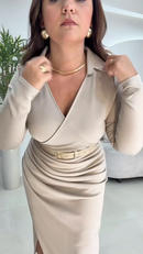Vestido Rebeca com cinto