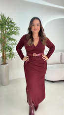 Vestido Rebeca com cinto