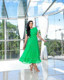 Vestido Midi Chiffon