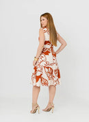 Vestido Ivy - Crepe Duna Estampado