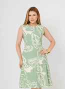 Vestido Ivy - Crepe Duna Estampado