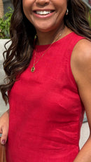 Vestido Greice 100% Linho