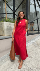 Vestido Greice 100% Linho