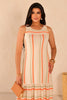 VESTIDO BARRA FRANZIDA MIDI