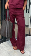 Calça Blue 100% Linho