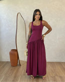 Vestido longo Romantic