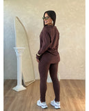 Conjunto flare flanelada