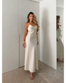 Vestido cetim Zaya