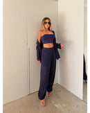 Conjunto flare flanelada