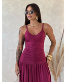 Vestido longo Yara